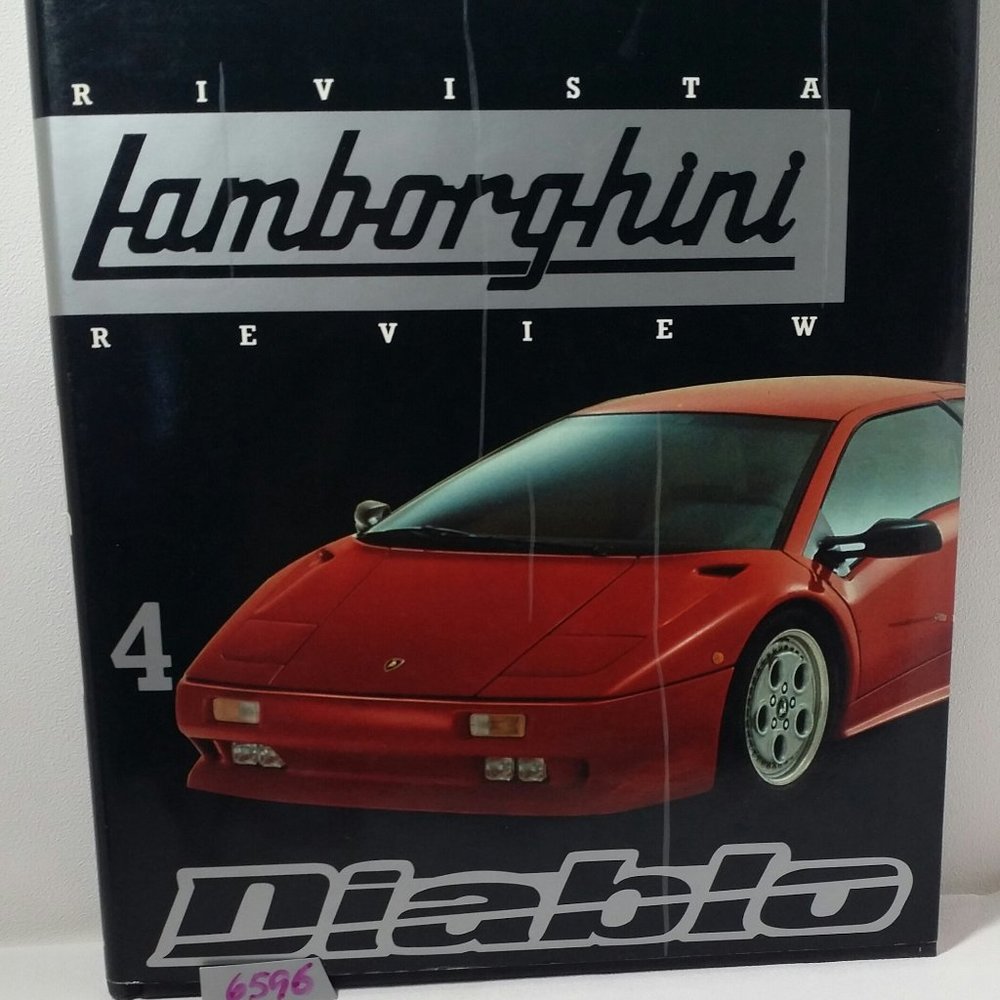 Lamborghini Rivista Review Vol.4, Lamborghini Diablo, AUTOMOBILIA 1990 NUMBERED